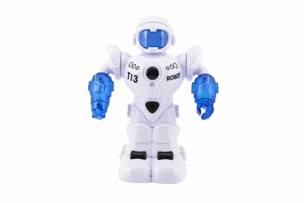 Robot roulant parlant avec lumière et son en boîte