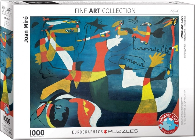 Puzzle Eurographics Swallow Love 1000 pièces