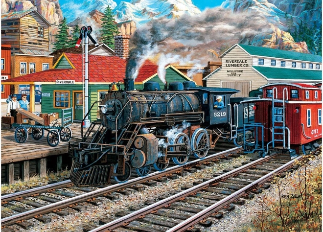 Puzzle EUROGRAPHICS vieille gare 1000 pièces
