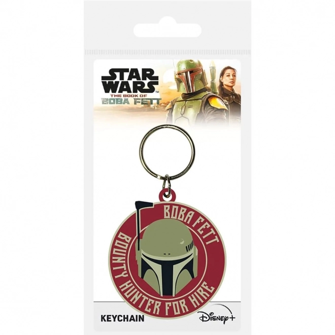 Porte-clés en caoutchouc Star Wars Boba Fett