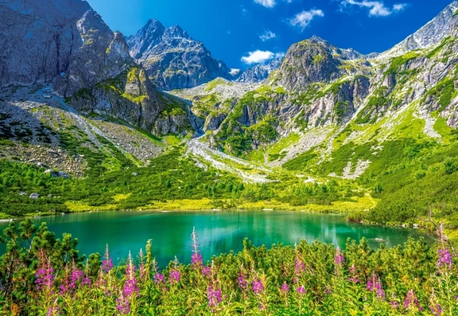 Puzzle 1000 pièces Zelene Pleso Tatry Slovaquie