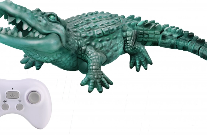 Crocodile RC pour l'eau 35cm