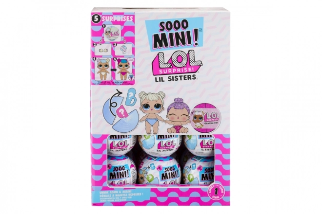 L.O.L. Surprise! Sooo Mini! Petite Sœur avec Chignons, PDQ TV
