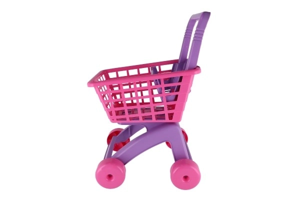 Chariot/Achat panier en plastique 31x59x40cm