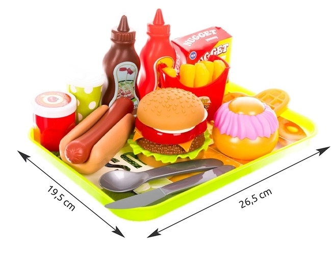 Ensemble de fast-food pour enfants