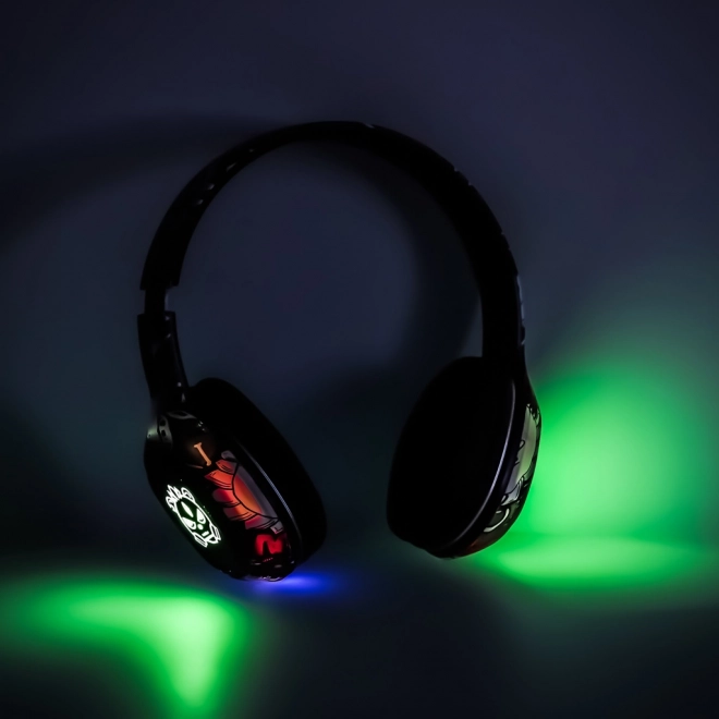 Casque de jeu Bluetooth sans fil noir