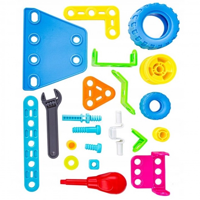 Kit de construction de véhicules pour enfants 6 en 1