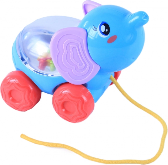 Éléphant à tirer avec billes