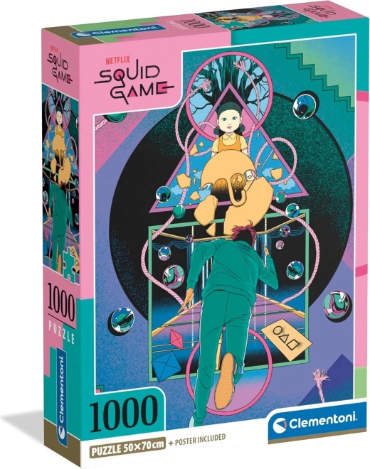 CLEMENTONI Puzzle Netflix: Squid game 2 (Jeu de calmar 2) 1000 pièces