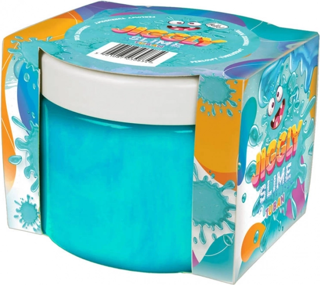 Slime Jiggly nacré turquoise 500 g