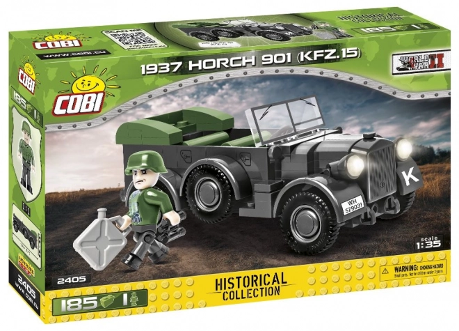 Voiture militaire historique Horch 901 kit COBI