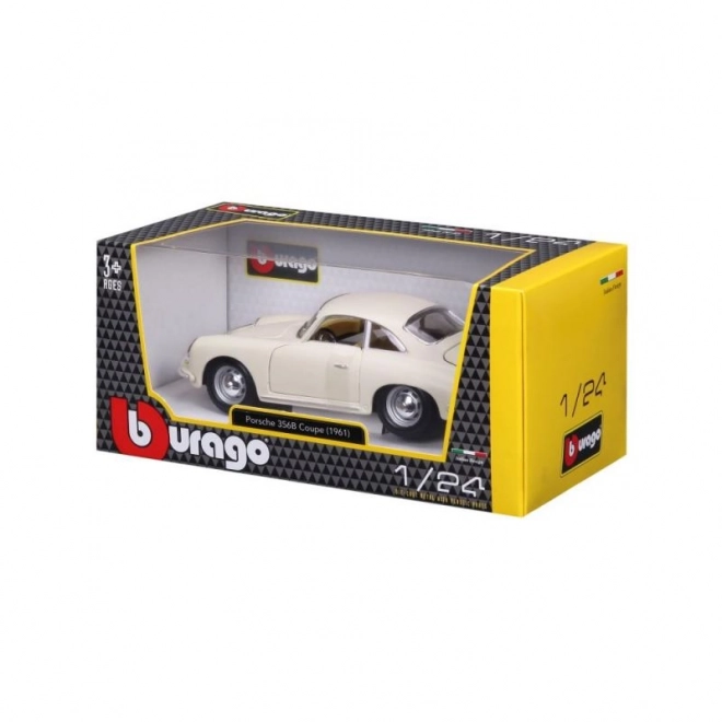 Bburago 1:24 Porsche 356B Coupé (1961) Ivoire