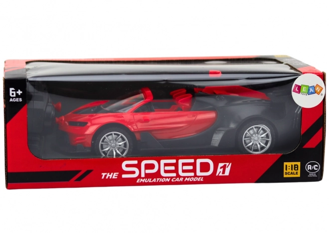 Voiture de sport télécommandée 1:18 Rouge