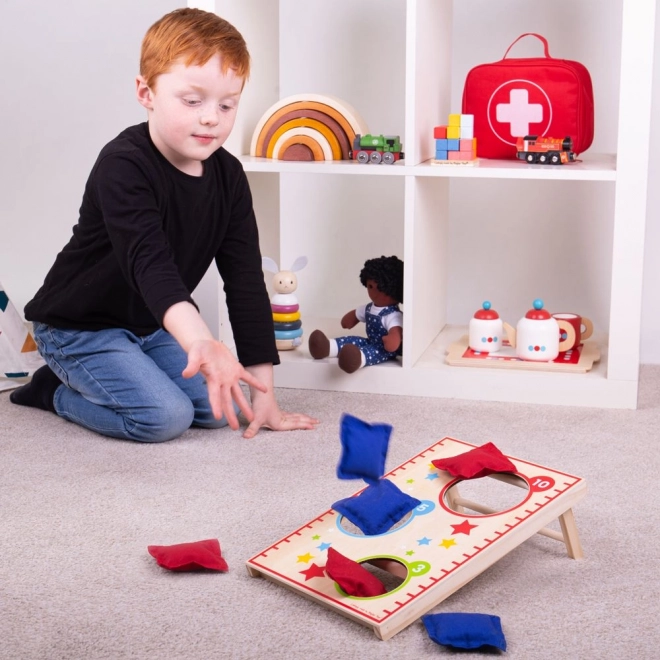 Bigjigs Toys Jeu de lancer de coussins