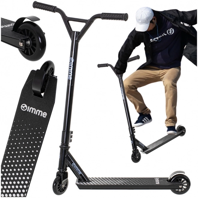 Trottinette acrobatique STIV roues 100mm structure renforcée noire GIMME