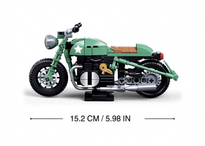 Sluban Model Bricks M38-B1133 Moto R75