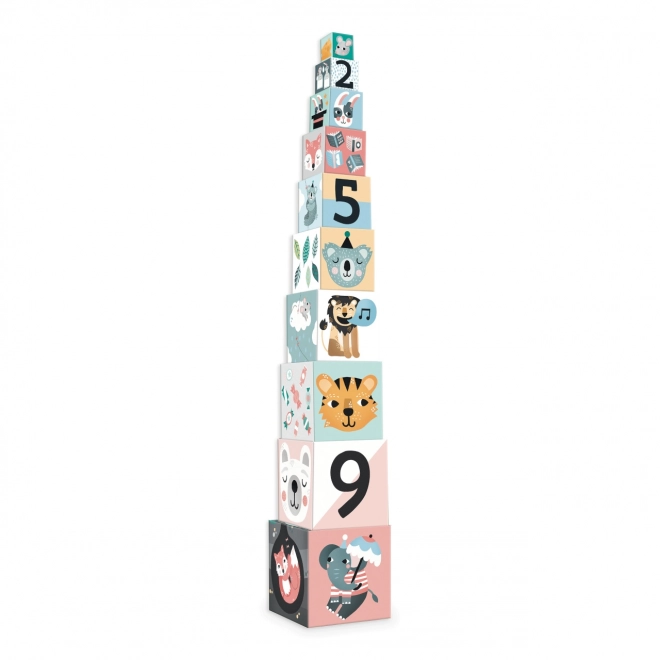 Vilac Tour empilable en cubes Michelle Carlslund