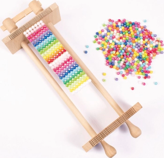 PLAYBOX Métier à tisser pour perles - en bois