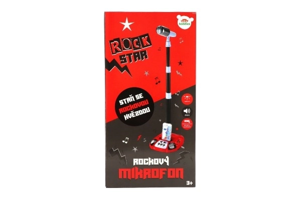 Karaoké Microphone ROCK STAR avec lumières et sons