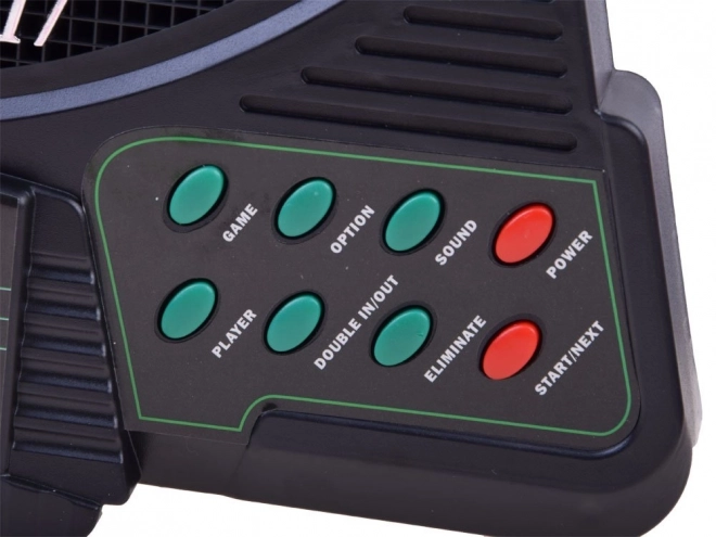 Cible électronique pour fléchettes avec 18 jeux