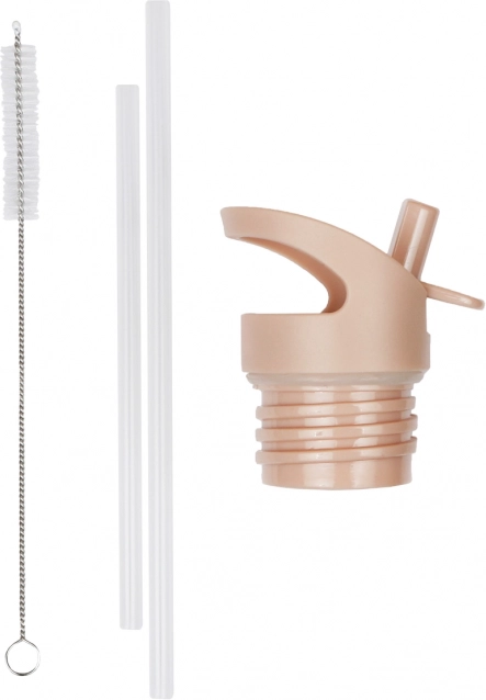 A Little Lovely Company Bouchon, goupillon et paille pour bouteille isotherme – Duha
