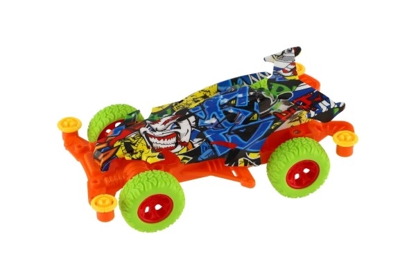 Voiture tout-terrain à inertie