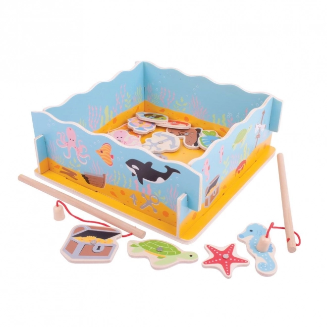 Jeu de pêche aimanté Bigjigs Toys