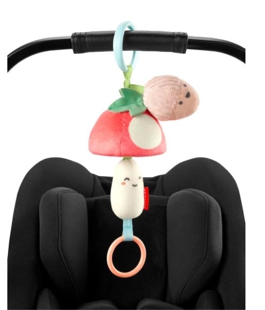 Suspension sensorielle douce pour poussette Houbička Farmstand