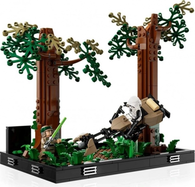 LEGO® Star Wars™ 75353 Chasse à Speeder sur la planète Endor™ – diorama