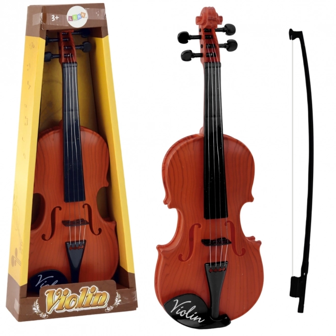 Violons pour enfants avec archet marron