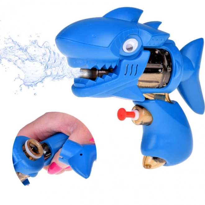 Pistolet à eau de poche Requin Bleu pour enfants
