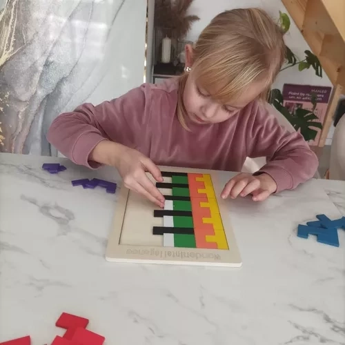 Puzzle en bois / tetris Kruzzel 22667