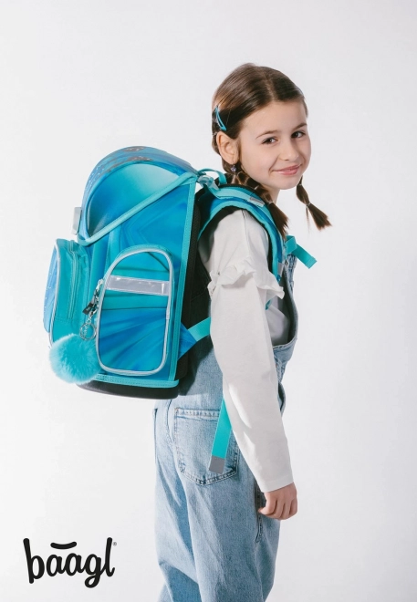 BAAGL SET 3 Ergo Butterfly: cartable, trousse, sac