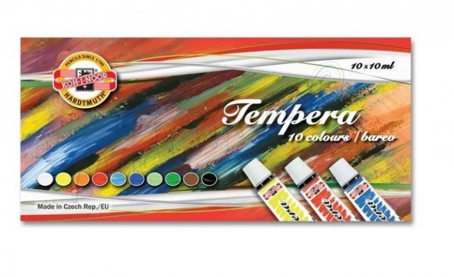 KOH-I-NOOR Peintures à la détrempe 10x10ml