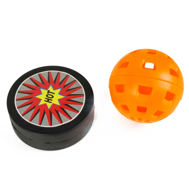 Bâtons de hockey avec balle et palet