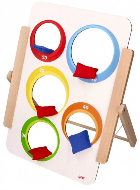 Jeu de lancer de sacs