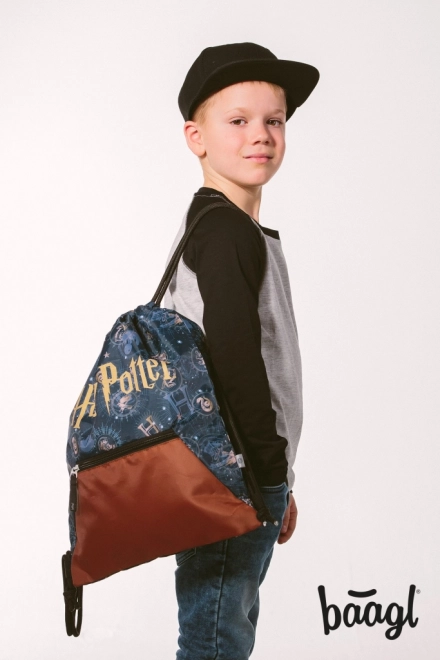 Sac avec poche Harry Potter Poudlard