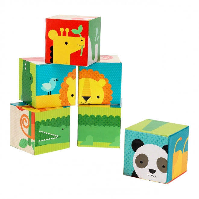 Cubes avec animaux Petit Collage