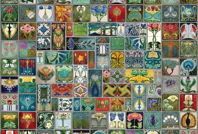Puzzle Tuiles 2000 pièces de Cobble Hill