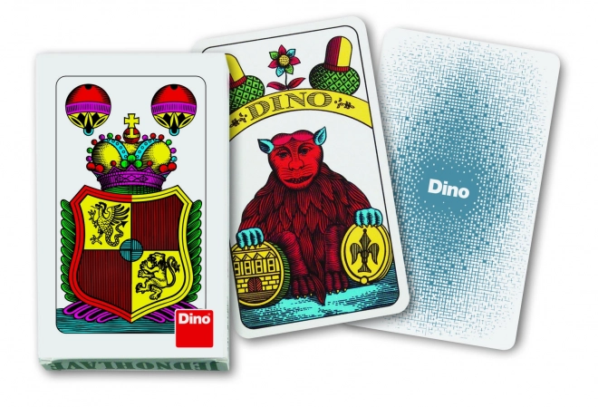 Cartes à jouer mariášovés à une seule tête