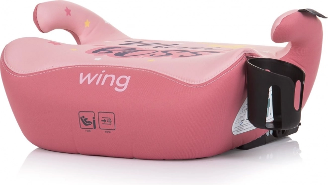 CHIPOLINO Réhausseur Wing i-Size 125-150cm Isofix, Mini BOSS Rose