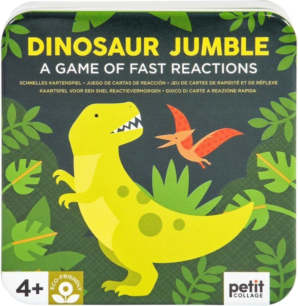 Petit Collage Jeu de cartes dinosaures