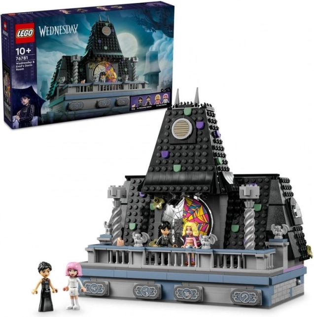 LEGO Wednesday – la chambre de Wednesday et Enid