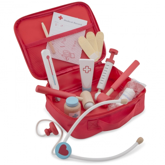 Kit de médecin pour enfants dans une mallette