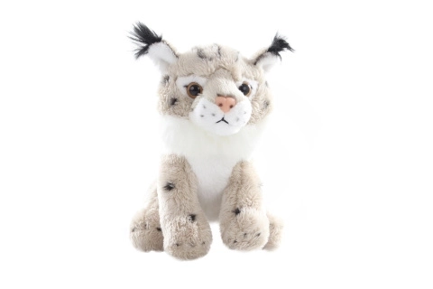 Lynx en peluche 13cm