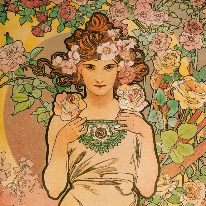 Calendrier de notes Alfons Mucha 2026