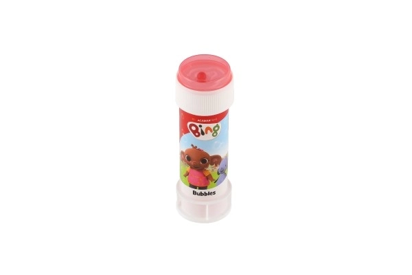 Bublifuk 60ml Lapin Bing mélange de couleurs dans un flacon en plastique 4x11cm