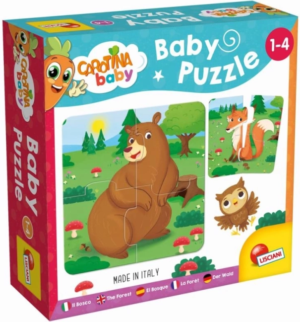 Carotina Baby Puzzle – forêt