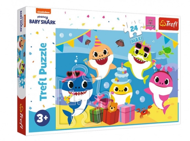Puzzle 24 Maxi Jolly Bébé Requin