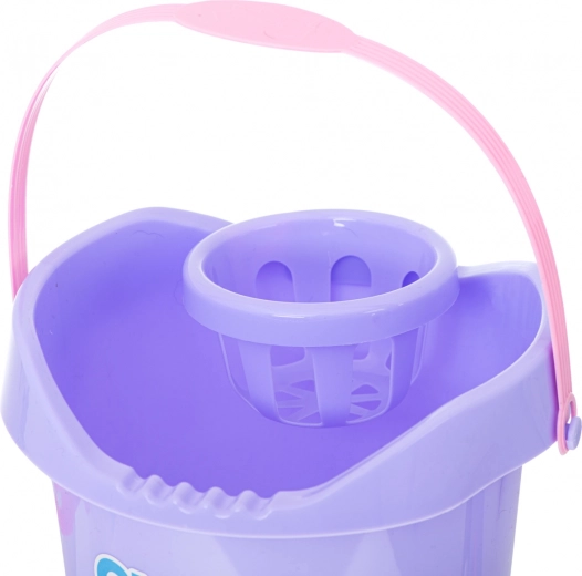 Seau avec panier essoreur et serpillière